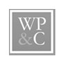 WPC consulting logo in grayscale.